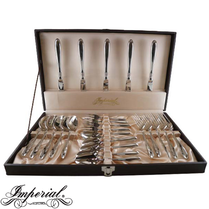 AZUMA インペリアル 18-18 ステンレス ディナーナイフ 5本セット AZUMA AZUMA インペリアル 18-18 ステンレス ディナーナイフ 5本セット AZUMA