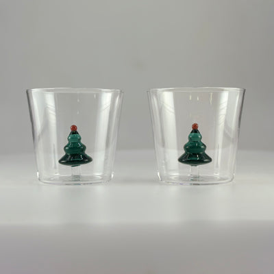 【数量限定品】ICHENDORF MILANO（イッケンドルフ）WOODLAND TALES　tumbler 2pcs tree petrol