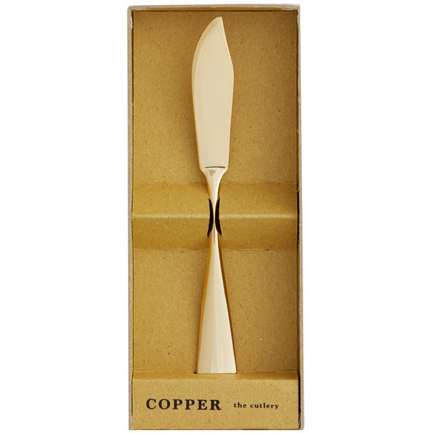 COPPER the cutleryGold Mirror butter Knife 1PC