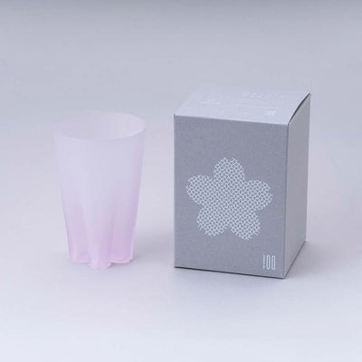 Sakurasaku Frost Tumbler Paper box／さくらさく 雪桜タンブラー 紙箱入