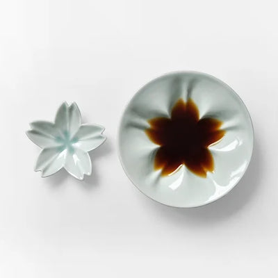 hiracle さくら小皿・豆皿　各2枚セット　ブルー