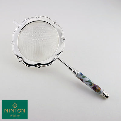 MINTON　ティーストレーナー（銀仕上げ）