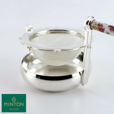 MINTON　回転ティーストレーナー（銀仕上げ）