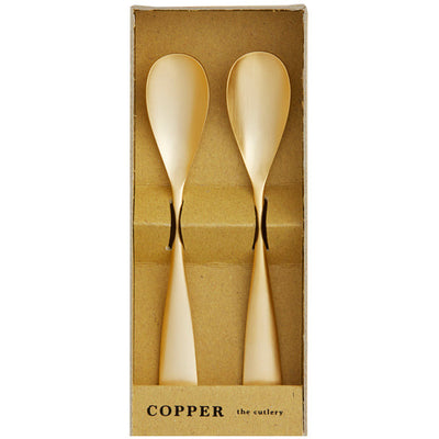 COPPER the cutlery　Gold mat スプーン2pcs